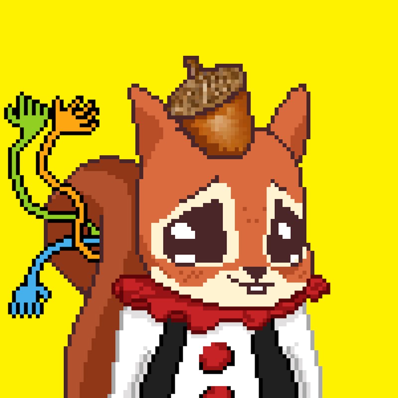 Pixel Squirrels #132